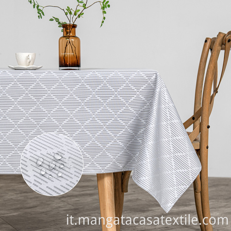 Table Cloths Rectangle Gray